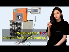 PLC কন্ট্রোল হোস ক্রিমপার মেশিন ম্যানুয়াল 2 ইঞ্চি 31.5Mpa 380T