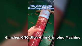 P180 6 ইঞ্চি CNC অতি-পাতলা পায়ের পাতার মোজাবিশেষ ক্রিমিং মেশিন