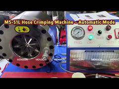 MS-51L পায়ের পাতার মোজাবিশেষ Crimping মেশিন – স্বয়ংক্রিয় মোড